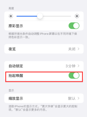 桃源苹果授权维修站分享iPhone轻点无法唤醒怎么办