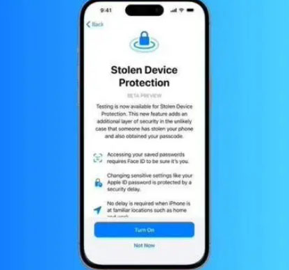 桃源苹果授权维修店分享被盗设备保护功能开启方法 