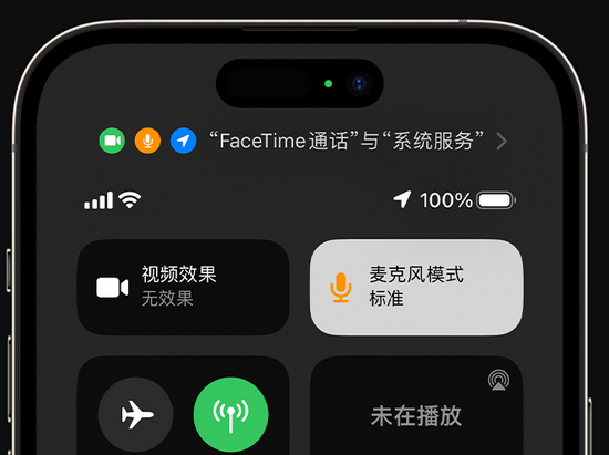 桃源苹果授权维修网点分享iPhone在通话时让你的声音更清晰 