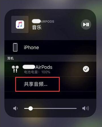 桃源苹果14音频维修点分享iPhone14音频共享设置方法 