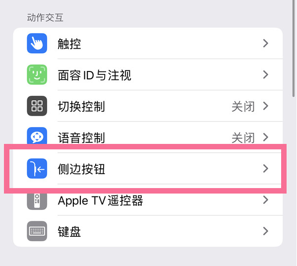 桃源苹果14维修店分享iPhone14 Plus侧键双击下载功能关闭方法 